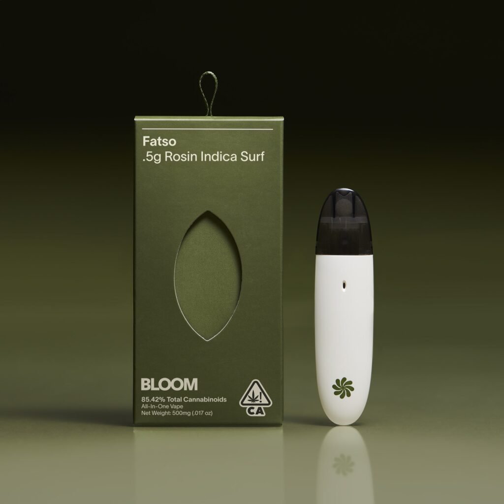 BLOOM Live Rosin Fatso cannabis vape