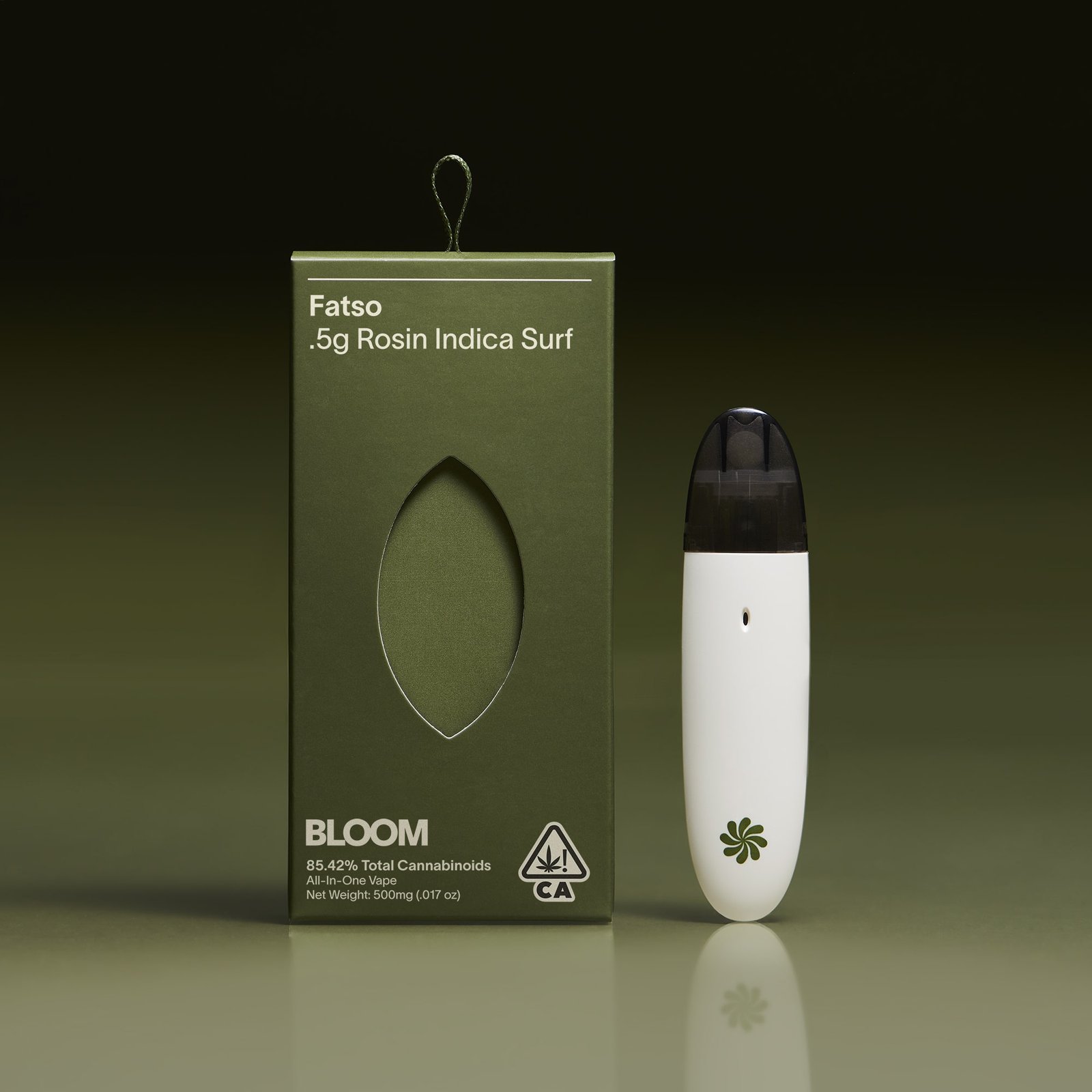 BLOOM Live Rosin Fatso cannabis vape